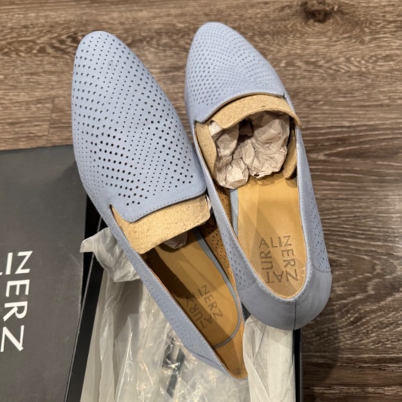 Naturalizer Lorna 2 Flats Loafers Daydream Blue - Picture 4 of 7